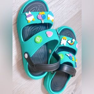 Cute Green Sandal, Size 36 (Asian Fit) - New